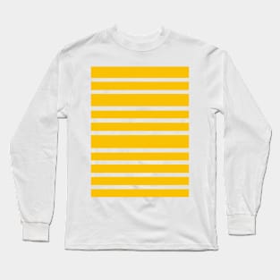 Simple yellow stripes Long Sleeve T-Shirt